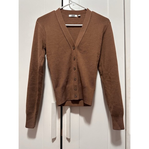 Uniqlo Women's Brown Cardigan Size XS - Picture 9 of 11